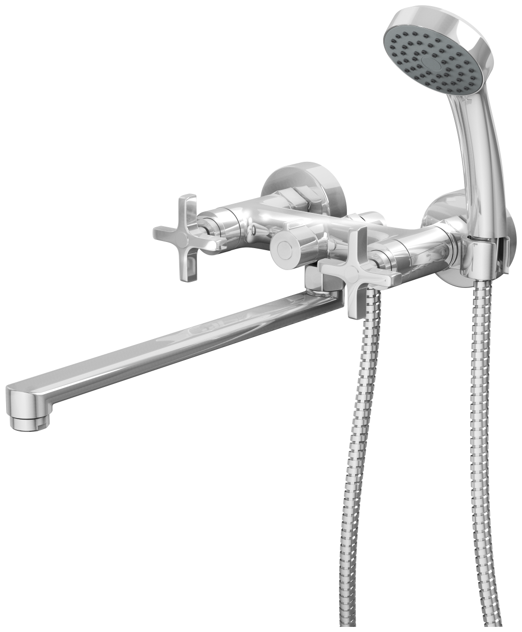 Смеситель для ванны с длинным поворотным изливом Rush Melville (mv1135-51) .