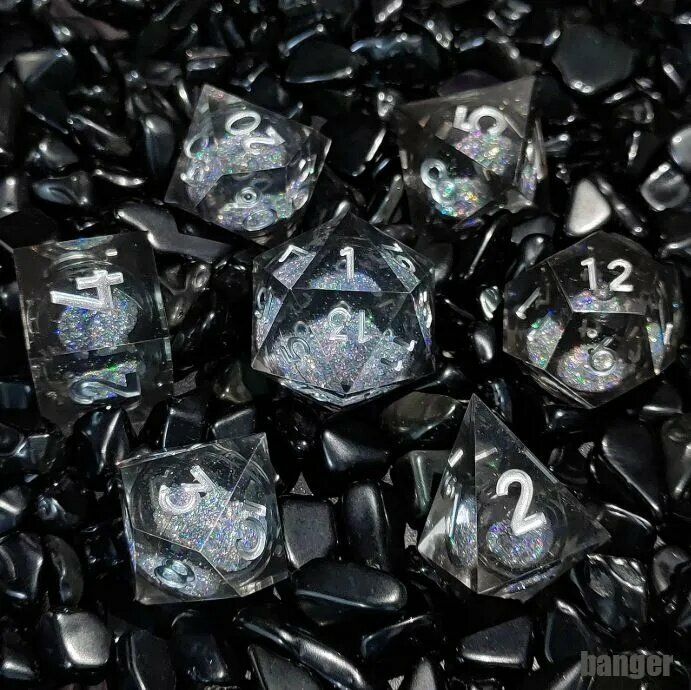 Набор кубиков для D&D (Dungeons and Dragons, ДнД), "Undead Dice", 7 шт