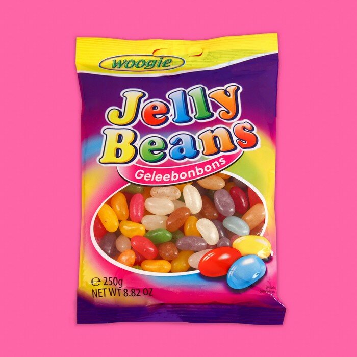 Бобы желе Woogie Jelly Beans, 250 г - фотография № 1