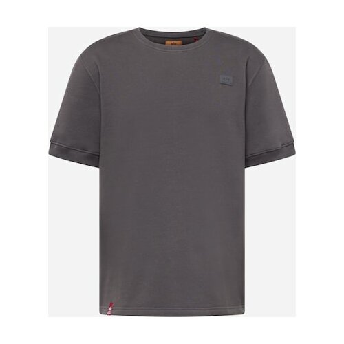 фото Футболка alpha industries, размер xxl, серый