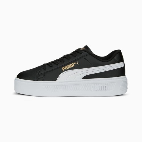 Кеды PUMA Smash Platform v3 Sneakers Women, размер 6, черный, белый