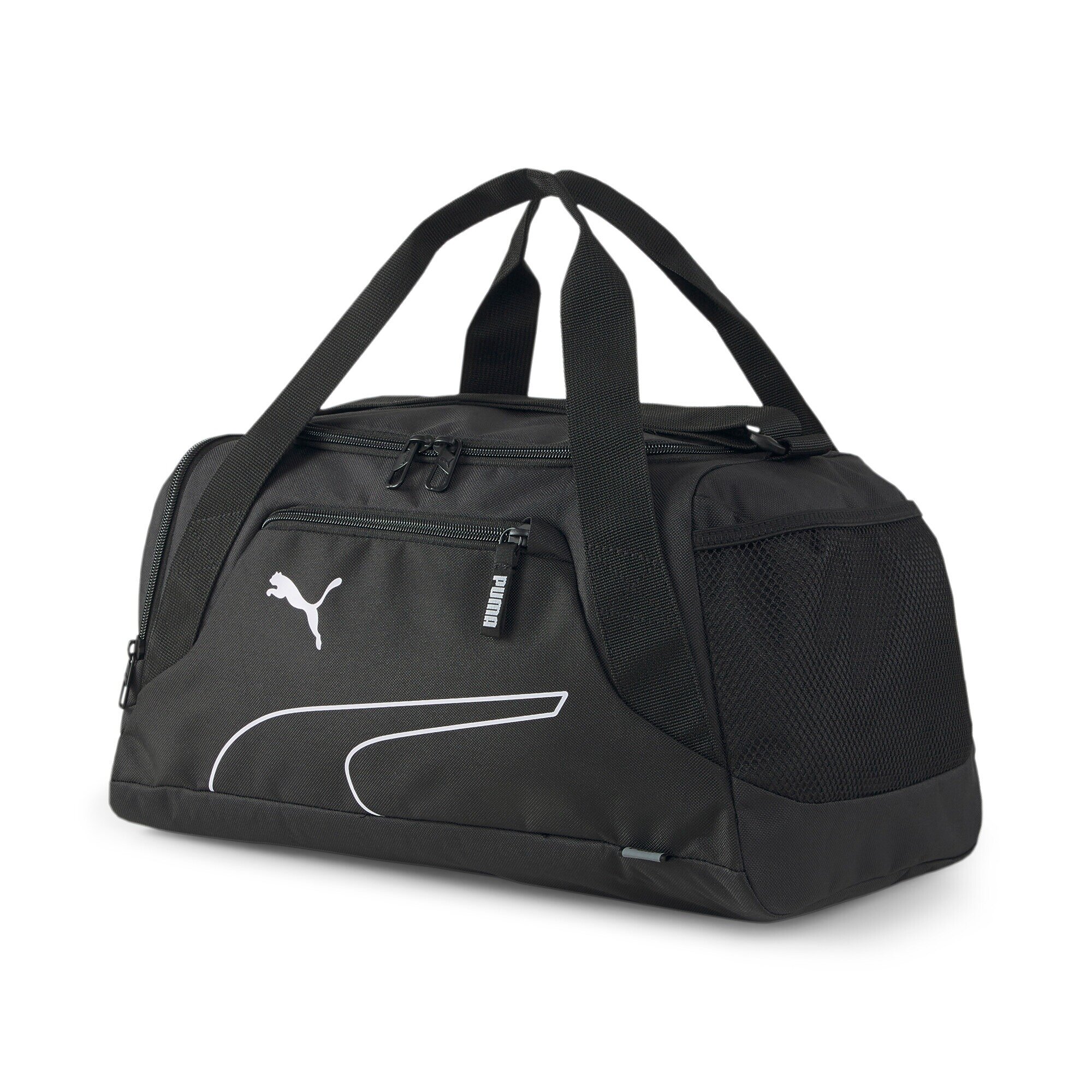 Сумка спортивная/PUMA/07923101/Fundamentals Sports Bag XS/черный/OS - фотография № 1