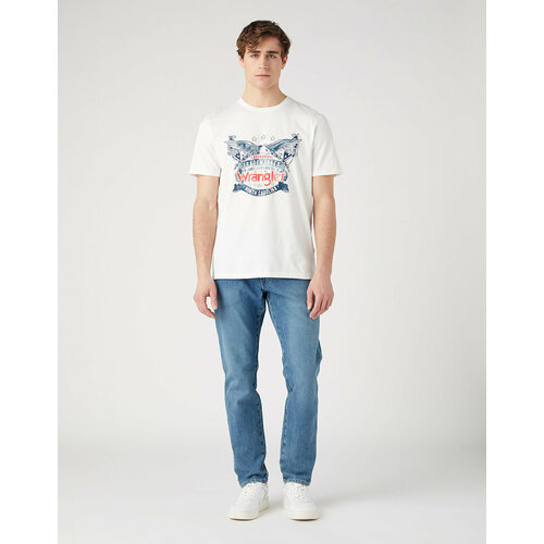 фото Футболка wrangler, размер xxl, белый