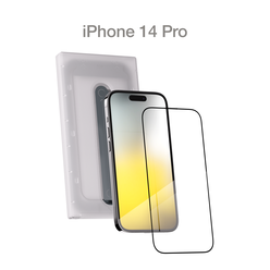 Защитное стекло с аппликатором COMMO для Apple iPhone 14 Pro, прозрачное