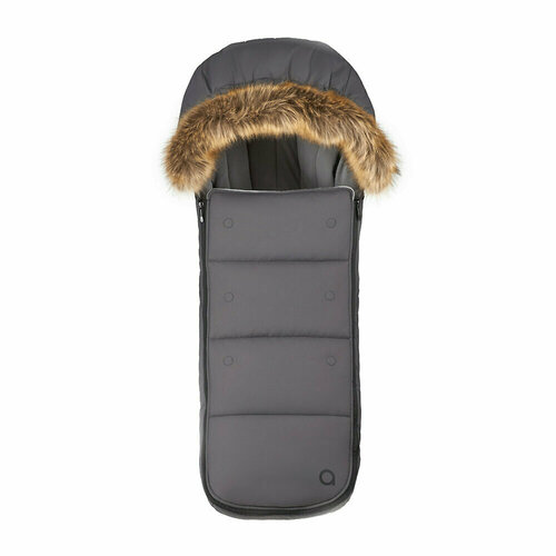 фото Флисовый конверт anex hug 6+ footmuff, цвет dark gray