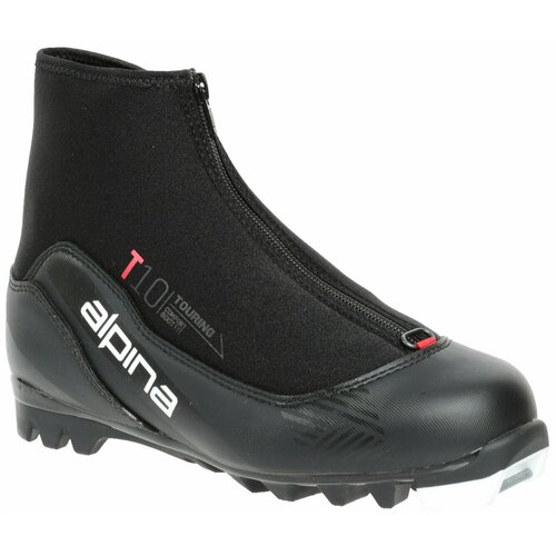 Детские лыжные ботинки alpina T10 Jr 2022-2023, р.4, black/red