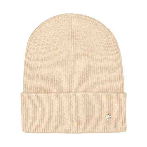 фото Шапка бини noryalli, размер 56/59, бежевый