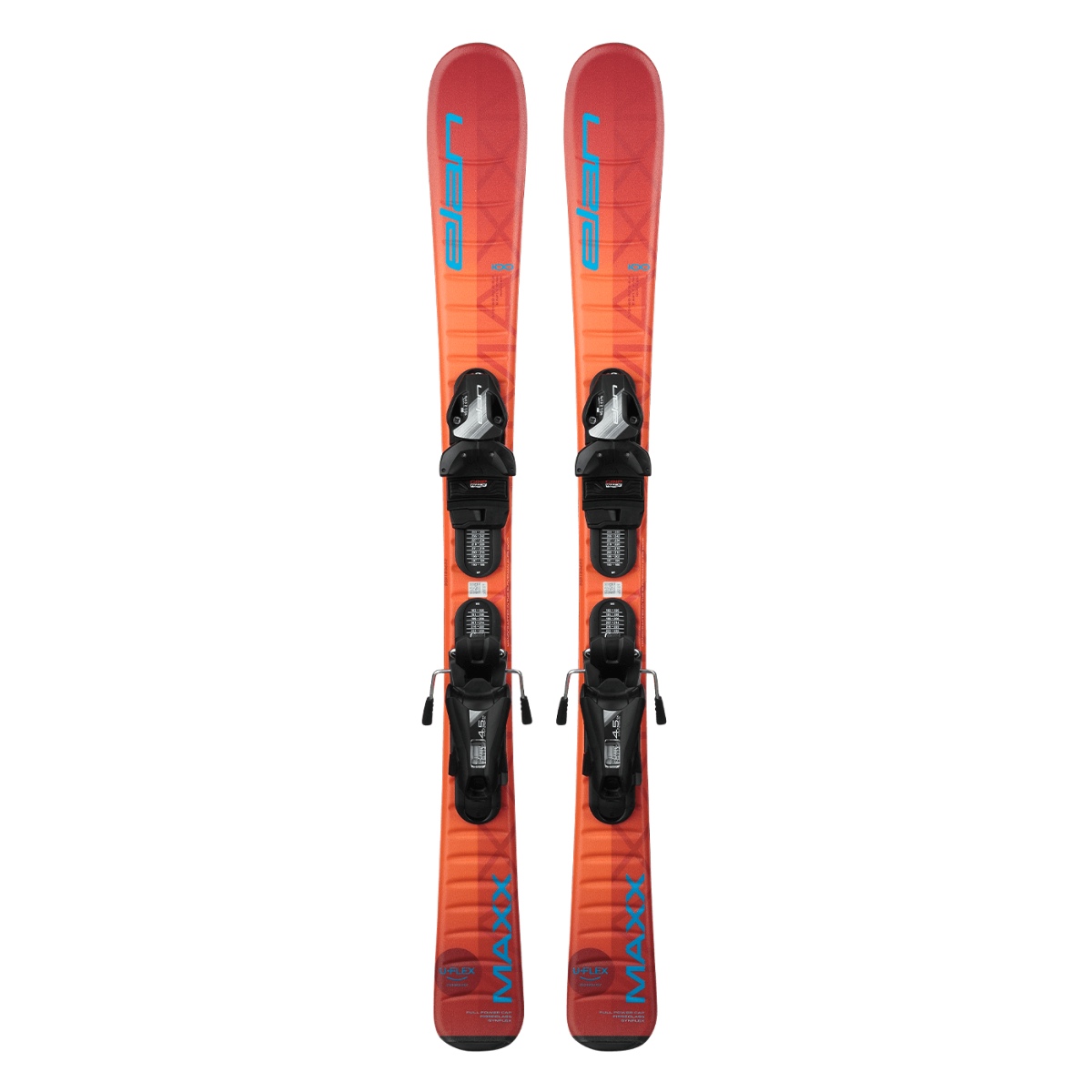 Горные лыжи детские с креплениями Elan Maxx Orange Jrs (23/24)