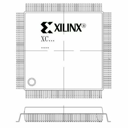 XCV600E-7HQ240I микросхема, XILINX