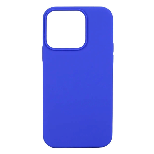 Накладка силикон Silicone Case для iPhone 14 Pro Max Небесно-Синий чехол накладка для iphone 14 pro max veglas silicone case nl закрытый темно синий 8