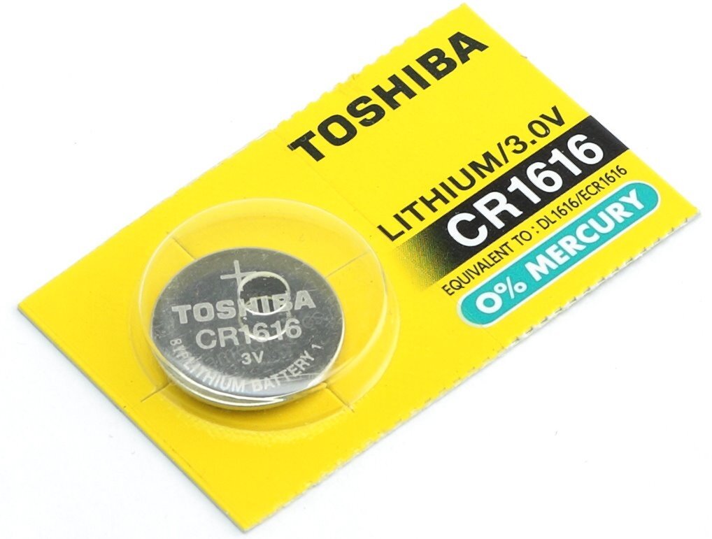 CR1616 Toshiba (Li, 3V) 1шт.