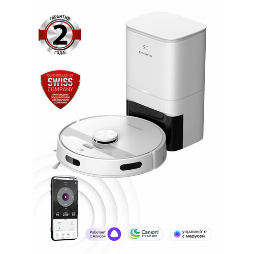 Робот-пылесос с пыленакопителем PVCRDC 6002 WIFI IQ 2999900₽