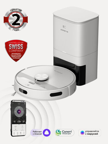 Изображение товара Робот-пылесос Polaris с пыленакопителем PVCRDC 6002 WIFI IQ