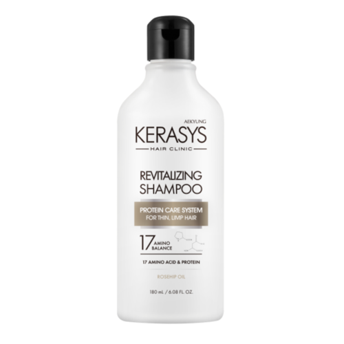 KeraSys Шампунь для тонких и ослабленных волос оздоравливающий - Revitalizing shampoo, 180мл шампунь для волос оздоравливающий hair clinic revitalizing shampoo шампунь 180мл