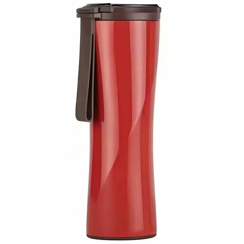 Термокружка Kiss Kiss Fish Moka Coffee Tumbler 430ml SP-U45CW Red красный