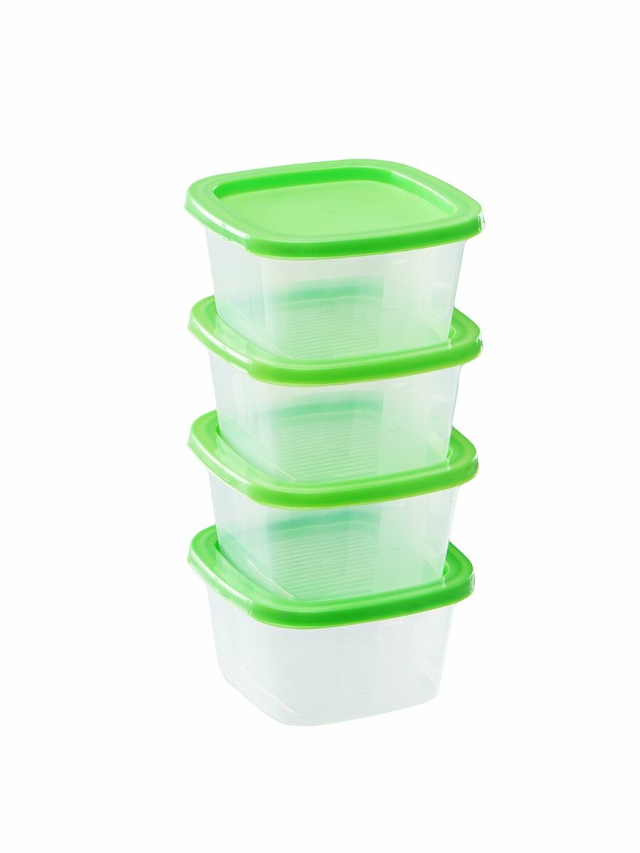 Набор контейнеров для еды SparkPlast из 15 штук