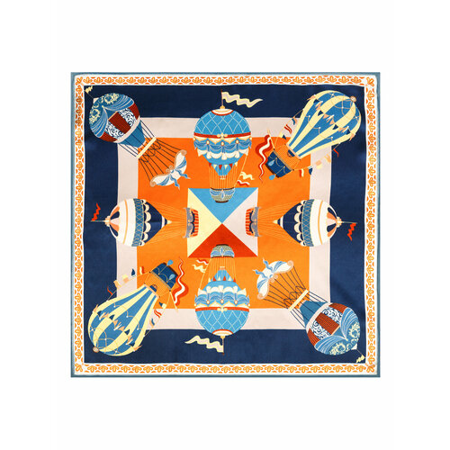 фото Платок eleganzza,53х53 см, синий