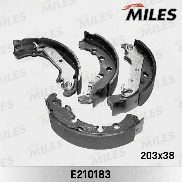 Колодки тормозные барабанные Miles E210183
