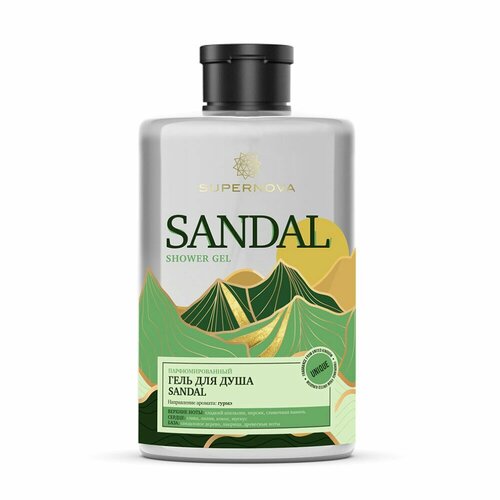 SUPERNOVA Парфюмированный гель для душа SANDAL