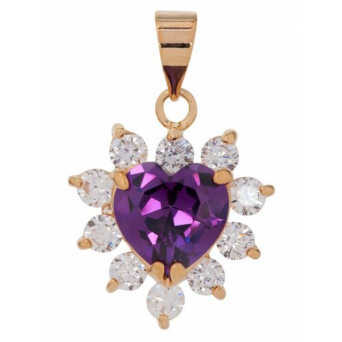 фото Подвеска lotus jewelry, аметист, фиолетовый