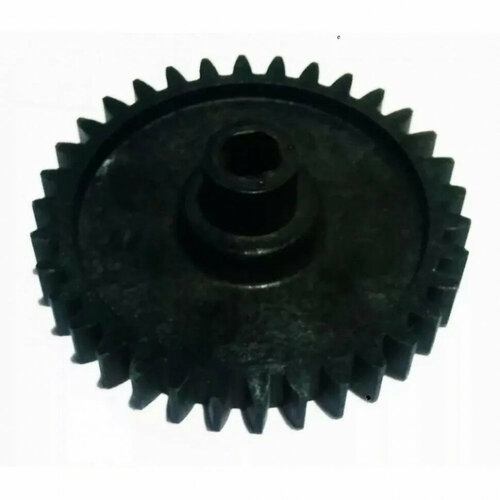 Шестерня мясорубки Ротор, черная, D=72mm, H=25, пр. зубья 34 (квадрат 8mm) (ШЕСТ035) шестерня мясорубки ротор черная под шнек