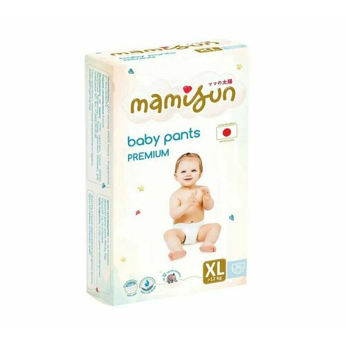 фото Mammysun подгузники-трусики детские, xl 12 кг,36 шт