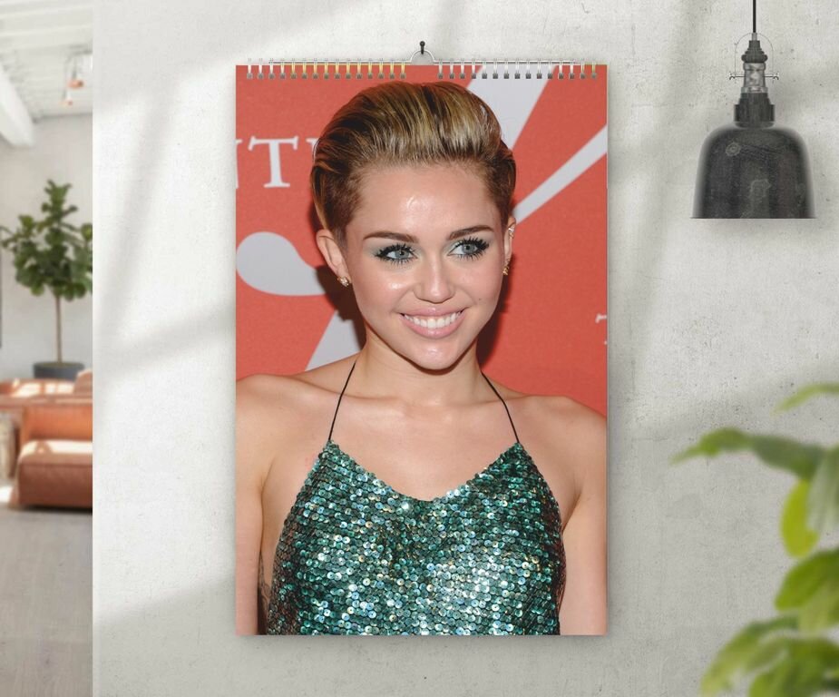 Перекидной календарь Майли Сайрус, Miley Ray Cyrus №4, А3