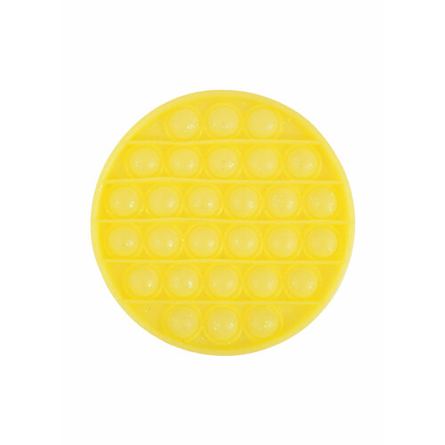 Поп ит. Игрушка-антистресс с пузырьками Круг (12см) (цвет микс) (S0215-19А)