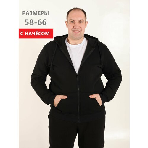 фото Толстовка fazo-r, размер 62, черный