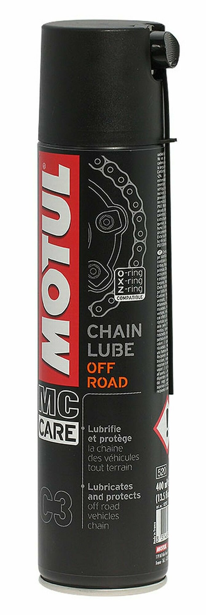 MOTUL С3 Смазка цепи Chain Lube Off Road 400мл. — фото 5