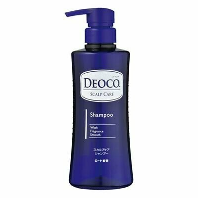 ROHTO Шампунь с уходом за кожей головы, против неприятного запаха Deoco Scalp Care Shampoo, со сладким цветочным ароматом, 350 мл