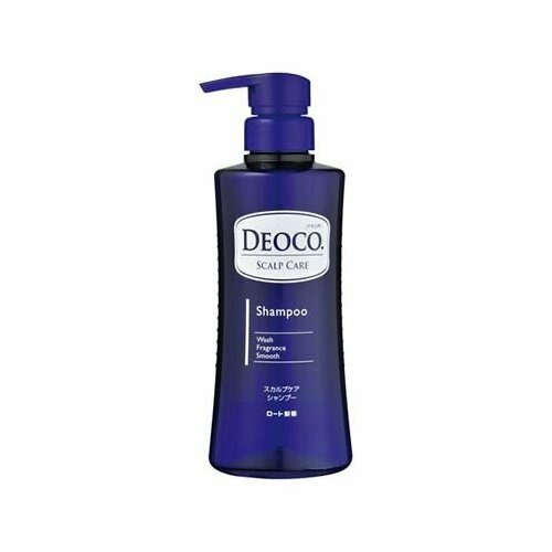 ROHTO Шампунь с уходом за кожей головы против неприятного запаха Deoco Scalp Care Shampoo со сладким цветочным ароматом 350 мл 4739₽