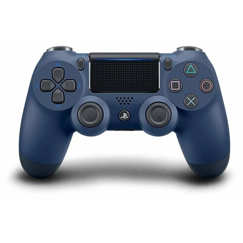 беспроводной джойстик геймпад для ps4 фиолетовый bluetooth Беспроводной джойстик (геймпад) для PS4, Темно-синий / Bluetooth