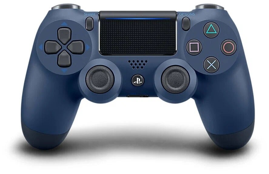 Беспроводной Bluetooth джойстик для PS4 контроллер подходит для Playstation 4 темно-синий