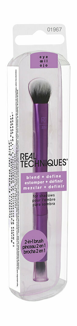 Двусторонняя кисть для теней Real Techniques Dual Ended Blend + Define Eye Brush 336 + 316