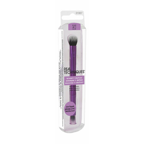 Двусторонняя кисть для теней Real Techniques Dual Ended Blend + Define Eye Brush 336 + 316