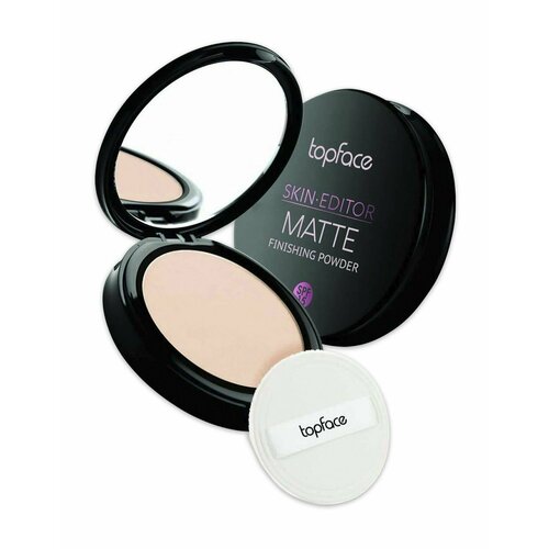 Матирующая пудра для лица 2 2 Topface Skin Editor Matte Finishing Powder SPF 15 пудра матирующая для лица topface skin editor matte finishing powder 10 гр