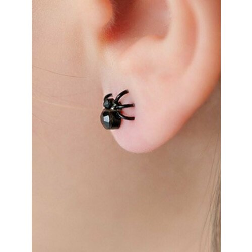 Серьги черный 214₽