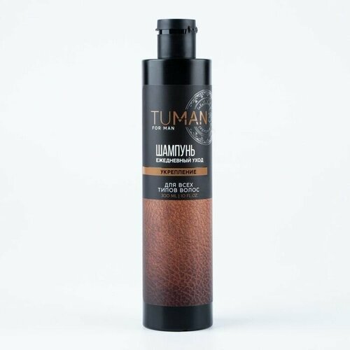 Мужской укрепляющий шампунь для всех типов волос TUMAN - 300 мл. околица шампунь облепиха укрепляющий для всех типов волос 1000 мл