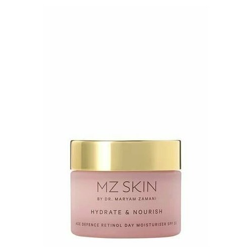 MZ SKIN HYDRATE & NOURISH AGE DEFENCE RETINOL DAY MOISTURISER SPF 30 50ml - увлажняющий крем для лица с ретинолом и SPF 30