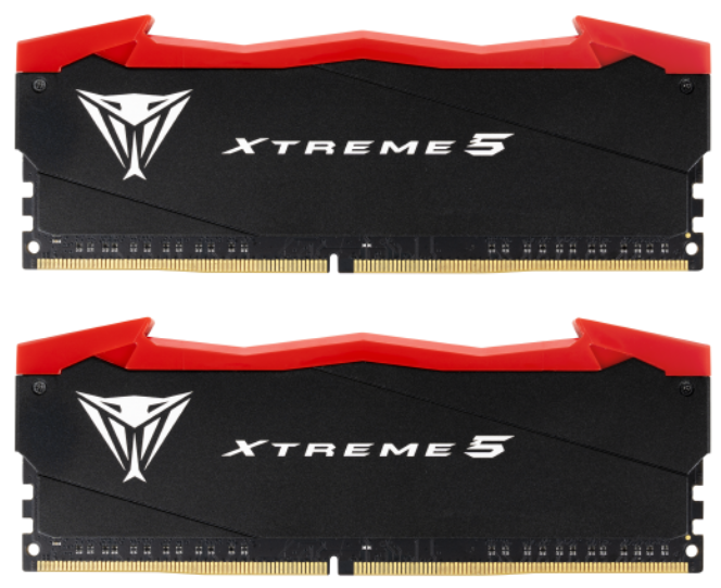 Оперативная память 32Gb DDR5 7600MHz Patriot Viper Xtreme 5 (2x16Gb KIT) (PVX532G76C36K)