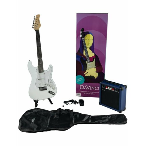 DAVINCI SET-100 WH электрогитара в наборе
