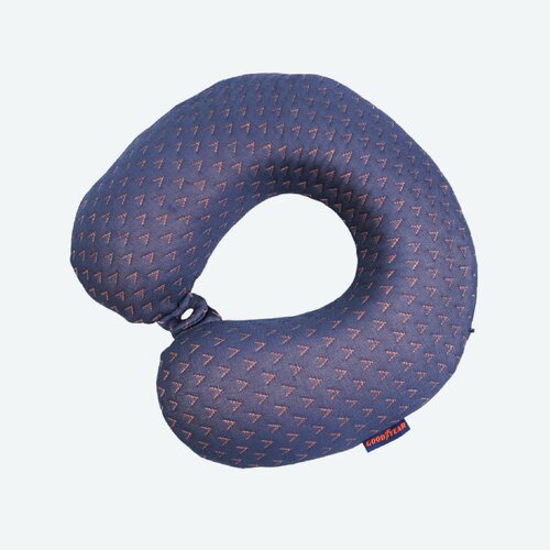 Подушка для путешествий GoodYear с эффектом памяти съемный чехол 1999₽