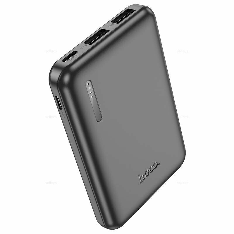 Внешний аккумулятор Hoco Power Bank J115 Journey 5000mAh Black 6942007602358