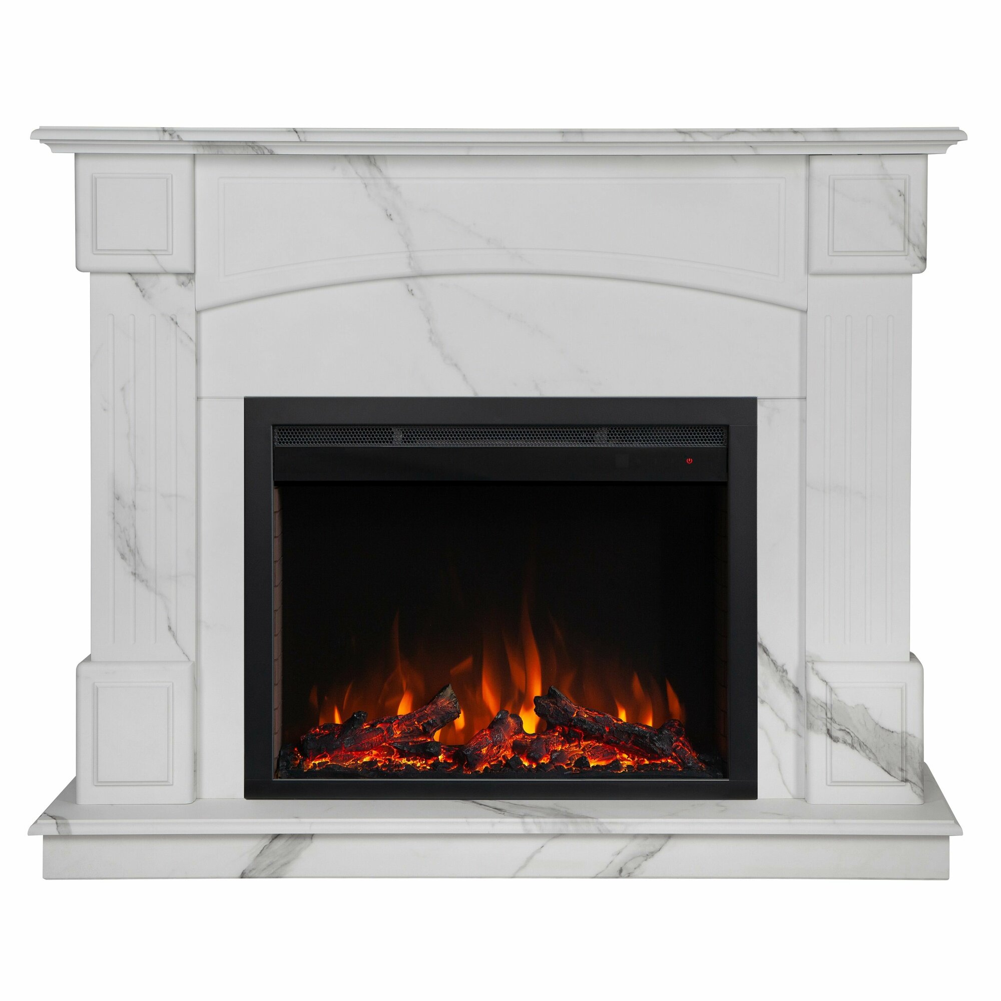 Электрокамин RealFlame CAROLINA R 24/25.5 WT-F512 с очагом Saphir 25,5