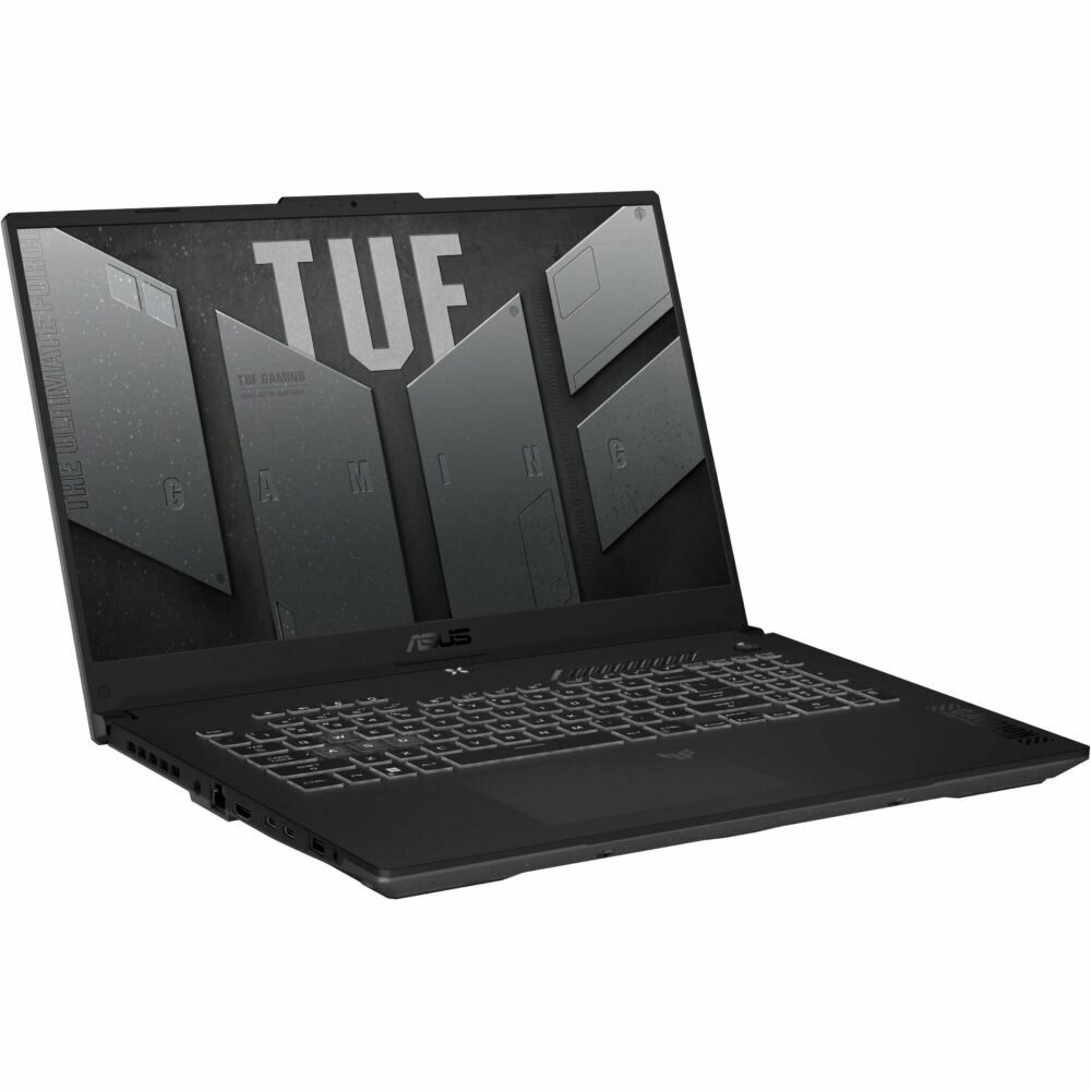 Ноутбук ASUS TUF Gaming A17 FA707NV-HX064 17.3" (1920x1080) IPS 144Hz/AMD Ryzen 5 7535HS/16GB DDR5/1TB SSD/RTX 4060 8GB/Без ОС, grey (90NR0E35-M003R0)