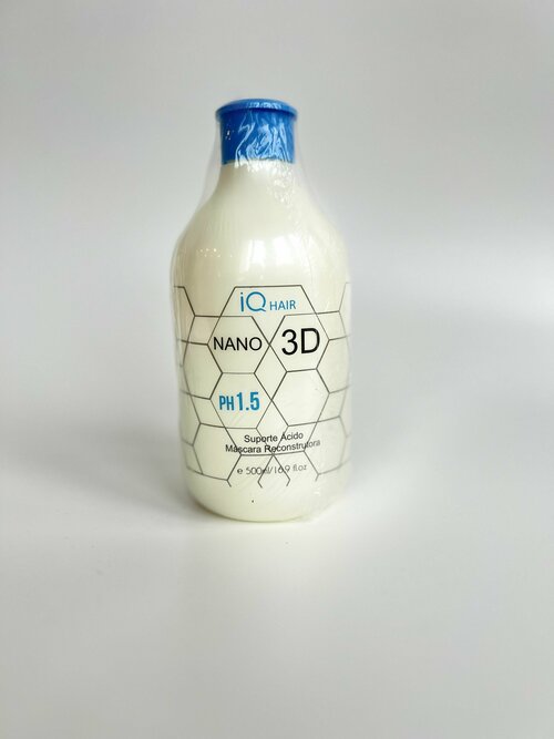 IQ Hair Nano 3D Reconstrutora 1,5 Ph кислая подложка для волос 500мл