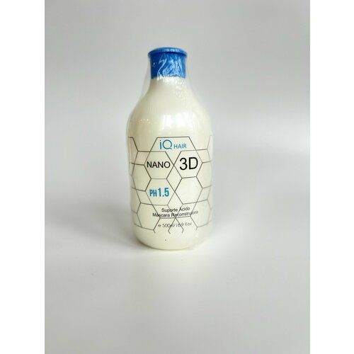 IQ Hair Nano 3D Reconstrutora 1,5 Ph кислая подложка маска для волос 500мл