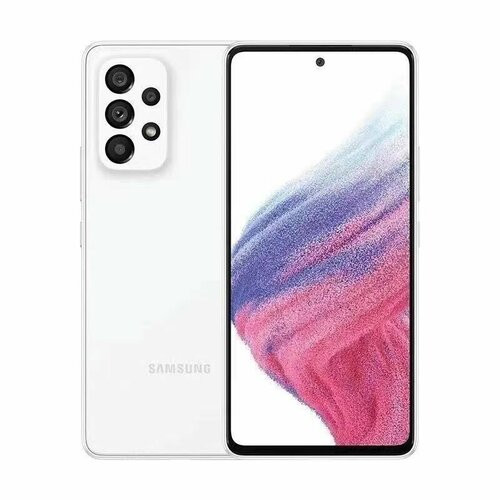 Смартфон Samsung Galaxy A53 5G 8/128 гб, белое