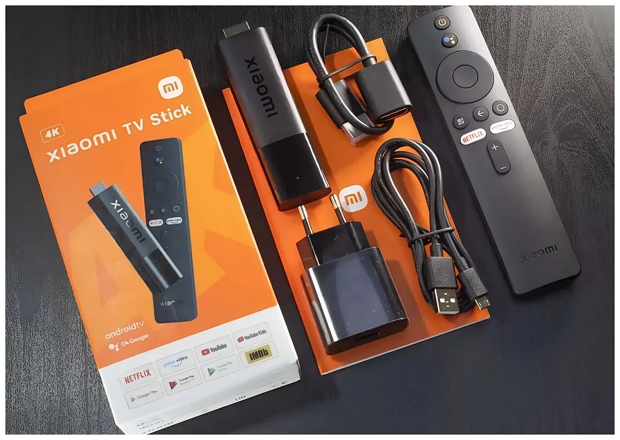 ТВ-приставка Xiaomi Mi TV Stick 4K Android 11 2+8 ГБ (MDZ-27-AA)